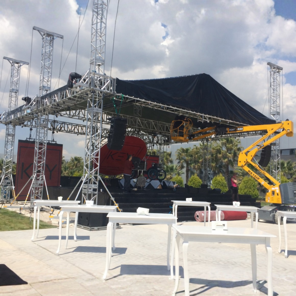 sahne kurulum diva izmir